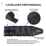 Kit Peso Caneleira 2kg (o Par) Com Corda De Pular Com Colchonete Para Treino - Zuí Brasil
