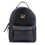 Mochila Couro Ecológico Preta Zuí Brasil