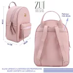 Mochila Grande Matelassê Rosa Zuí Brasil