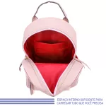 Mochila Grande Matelassê Rosa Zuí Brasil