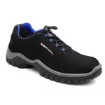 Sapato de Segurança em Microfibra – Preto e Azul – Estival – EN10021S2 - CA 44592