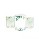 Kit Casadinho + Painel Romano Tema Floral Verde