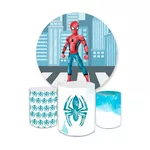 Kit Capa Painel + Trio Cilindro Homem Aranha Azul