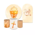 Kit Capa Painel + Trio Cilindros Kit Romano Santa Ceia