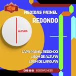 Painel Redondo Personalizado