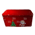 Capa Mesa Tecido Premium Sublimado Veste Fácil 0,70x1,40 Tema Natal Data Especial Natalino Santa Claus Merry Christmas