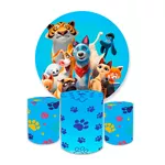 Kit Capa Painel + Trio Cilindros Pets 01