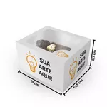 EMBALAGEM OVO DE COLHER 150G PERSONALIZADA - 1000 UNIDADES