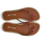 Chinelo Pedras Coloridas