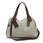 Kit bolsa grande off white com alça caramelo e carteira croco caramelo couro legítimo ref:DM-1B
