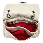 Bolsa Feminina Media Couro Legitimo OFF WHITE REF:DM-17M