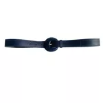 Cinto Fivela Encapada - Azul Marinho