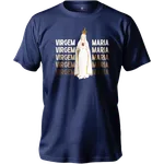 Camiseta De Algodão Masculino E Feminino Católica Virgem Maria