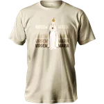 Camiseta De Algodão Masculino E Feminino Católica Virgem Maria