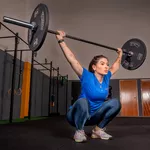 Barra Olímpica Oficial Crossfit,lpo 2.0m 15kg + Presilhas Flexfit Franca