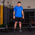 Barra Olímpica Oficial Crossfit Lpo 2,20m 20kg Masculina Flexfit Franca
