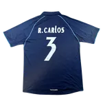 Camisa Retrô Real Madrid Away II R. CARLOS 3 - 2005-06