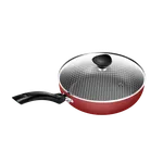 Frigideira Funda N°24 Patolux Antiaderente Masterflon Vermelho