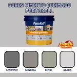 Cimento Queimado (Cores) - PortoKoll - Balde 5 kg 