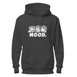 MOLETOM CANGURU FEMININO E MASCULINO MOOD PRETO
