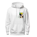 MOLETOM CANGURU FEMININO E MASCULINO PLUTO BRANCO JOSTY