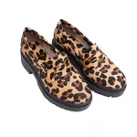 Mocassim Feminino Onça Couro Legitimo 