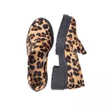 Mocassim Feminino Onça Couro Legitimo 