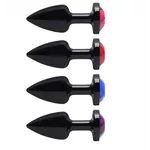 Vibrador bullet plug anal p lubrificante D4 e vela de massagem