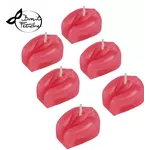 Vela decorativa em formato de vagina enfeite para despedida de solteira 