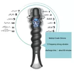 Vibrador Ponto G Recarregável 12 Modos de Vibração 
