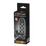 Capa Peniana Pretty Love Penis Sleeve 1 com Vibrador e Estimulador de Clitóris 