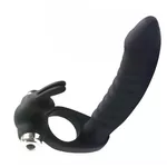 Anel Companheiro com Estimulador de Clitóris e Bullet Vibratório