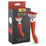 Vibrador ponto G e sugador 2 Intt Luxury