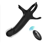 Anel Companheiro com Vibro - Duplo - recarregável