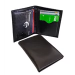 Carteira Masculina 100% Couro Modelo Slim pequena de Bolso