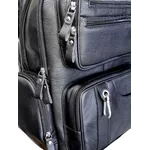Mochila em Couro modelo Racer - Preta Reforçada