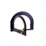 Porta de Forno de Pizza Tijolinho com Tampa de Vidro