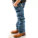 Calça Jeans Infantil Masculina Gold Kids Azul Escura King Farm 016-6306