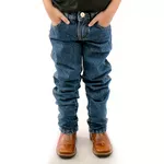 Calça Jeans Infantil Masculina Gold Kids Azul Escura King Farm 016-6306