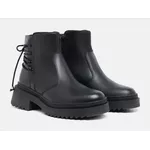 Bota Coturno Feminina Clara Preta