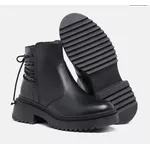Bota Coturno Feminina Clara Preta