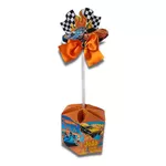  Centro de Mesa Hot Wheels Personalizado 10 Unidades