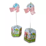 Centros de Mesa Personalizados - Tema Jardim Encantado 10 Unidades
