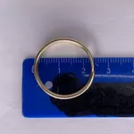 Argola de chaveiro grossa sem corrente 10 unidades - 25MM Dourada