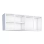 Armário Aéreo Cozinha Aço Júpiter Flat Cinza 150 - COZIMAX