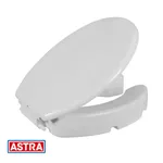 Assento Elevado Branco 7cm Com Tampa TAE7/T - ASTRA