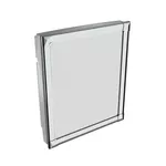 Armário Banheiro Plástico 31X36X10 Cinza AL41 - ASTRA