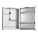 Armário Banheiro Plástico 31X36X10 Cinza AL41 - ASTRA