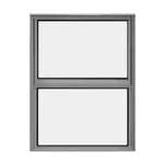 Basculante Alumínio Brilhante Vidro Liso 40cm x 60cm 3477 - POTY
