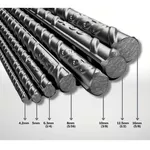 Vara de Ferro 3/16 4,2 mm Com 12 Metros